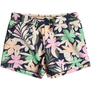 Vêtements Fille Shorts / Bermudas Roxy Jean Slim - Rouge Bleu