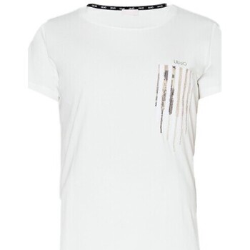 Vêtements Femme T-shirts & Polos Liu Jo  Blanc