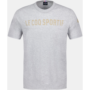 Vêtements Homme Ess Tee Ss N°4 M Le Coq Sportif T-shirt Homme Gris