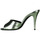 Chaussures Femme Saint Laurent $845 Saint Laurent LA 16 Mules Vert