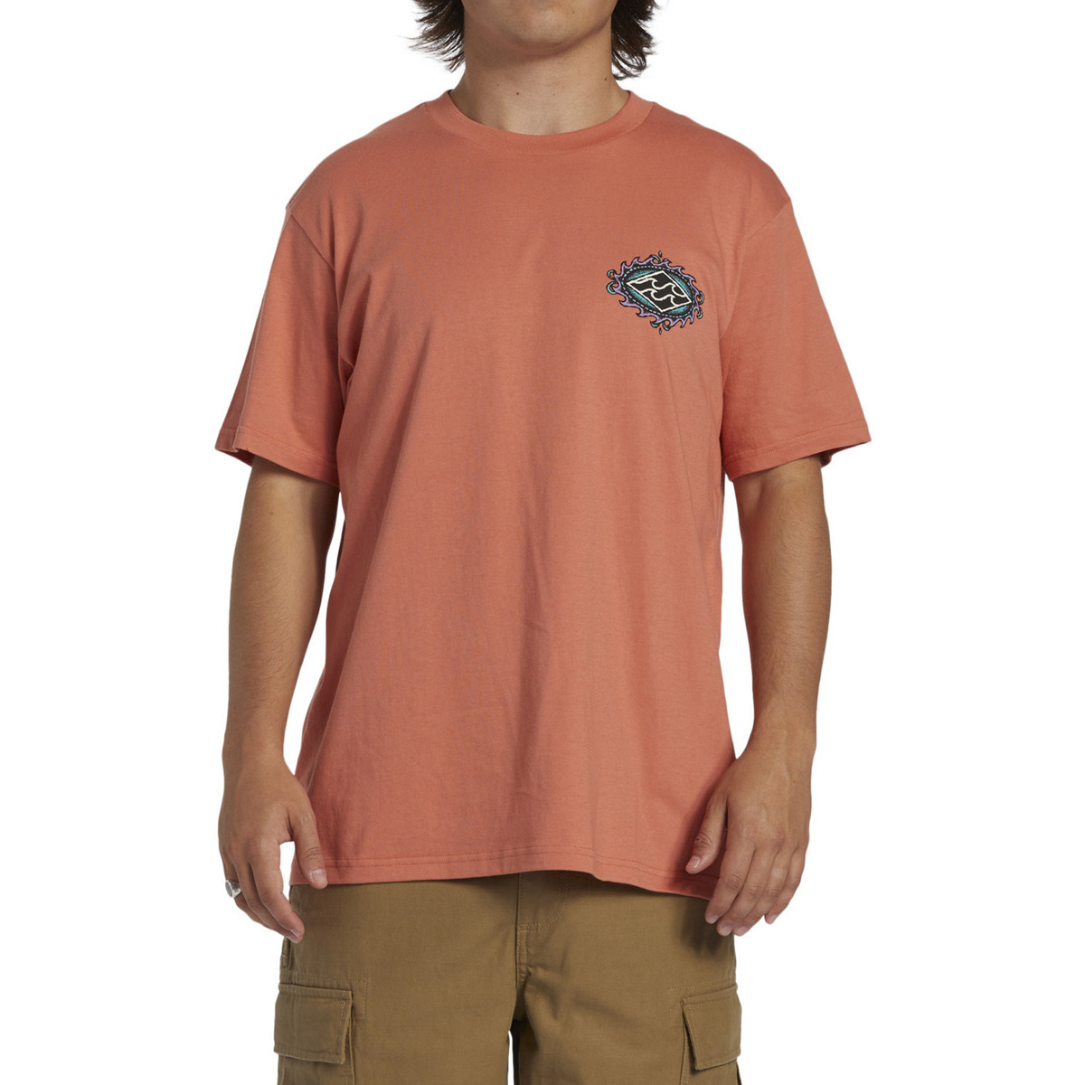 Vêtements Homme Débardeurs / T-shirts sans manche Billabong Crayon Wave Orange