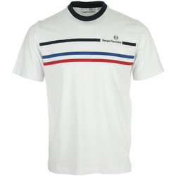 Vêtements Homme T-shirts manches courtes Sergio Tacchini Plug In Co T Shirt Blanc