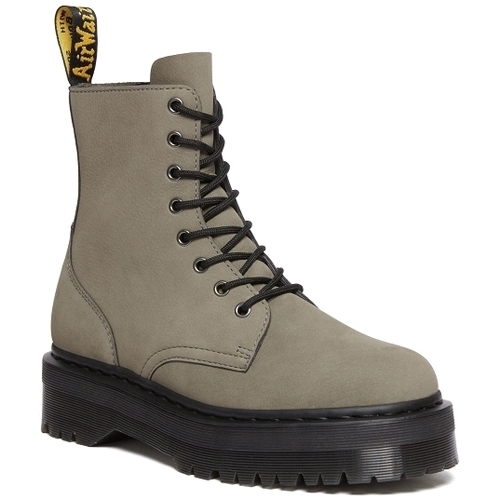 Chaussures Femme Boots Dr. smooth Martens Boots lacets JADON Gris