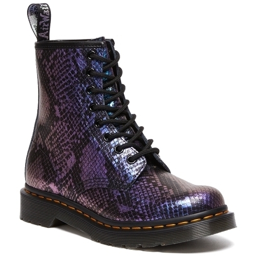 Chaussures Femme Boots Dr. Martens Boots lacets 1460 Violet