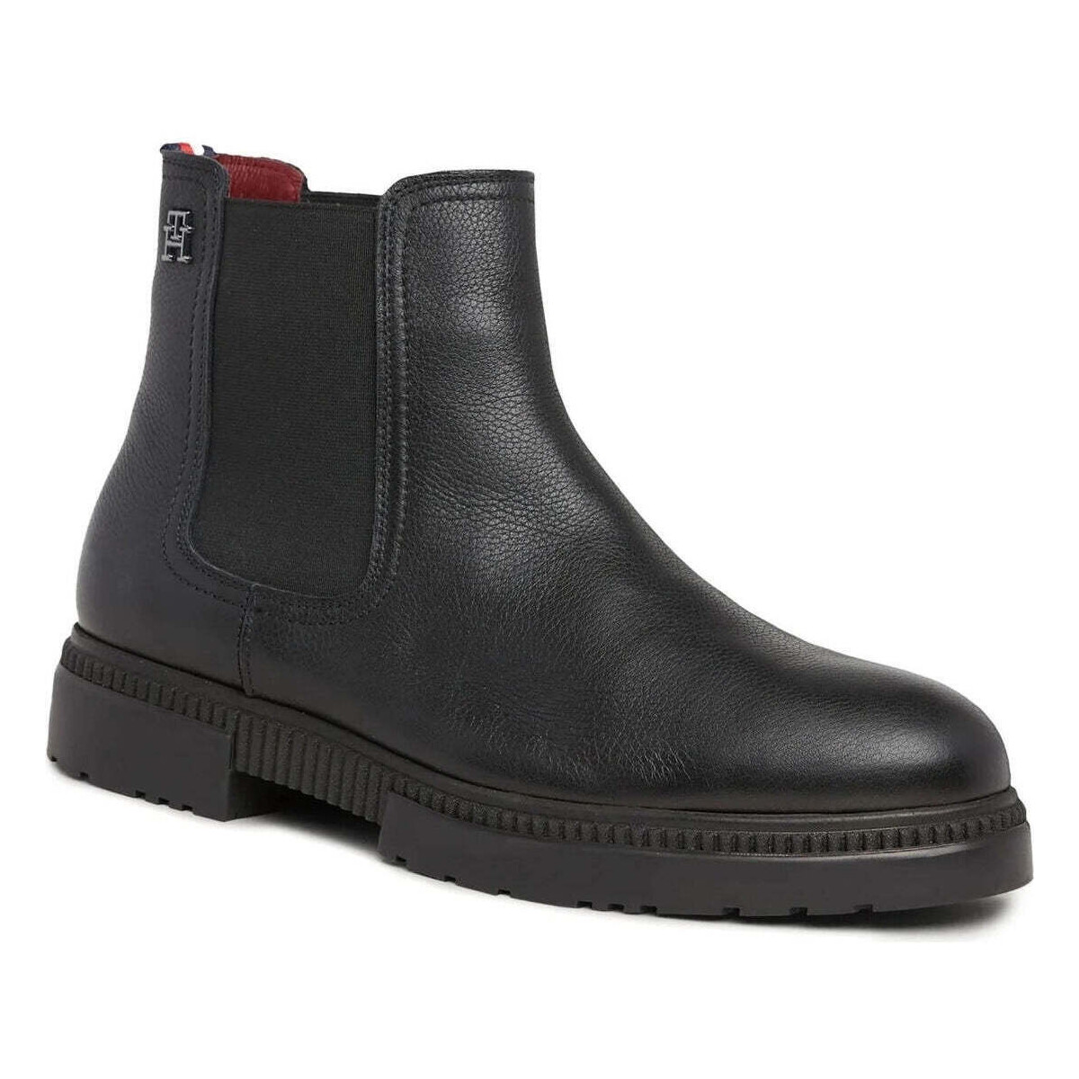 Chaussures Homme Boots Tommy Hilfiger comfort cleated thermo booties Noir