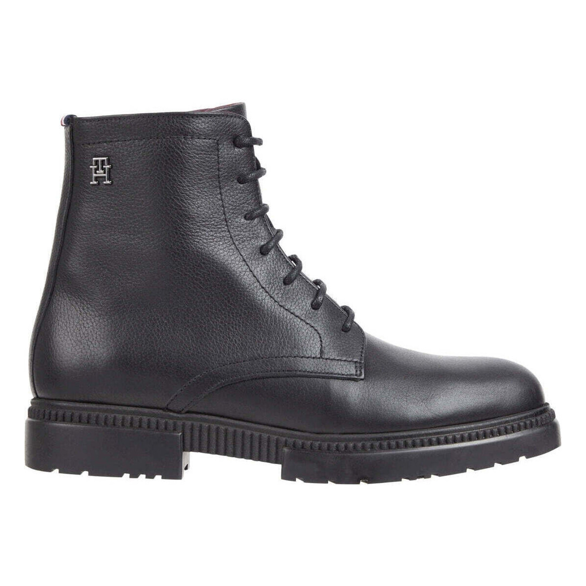 Chaussures Homme Boots Tommy Hilfiger comfort cleated thermo boot Noir