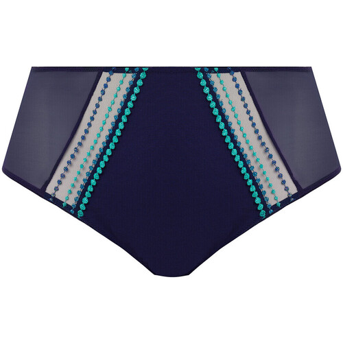 Sous-vêtements Femme elasticated-waist cotton Bermuda shorts Elomi Matilda Bleu