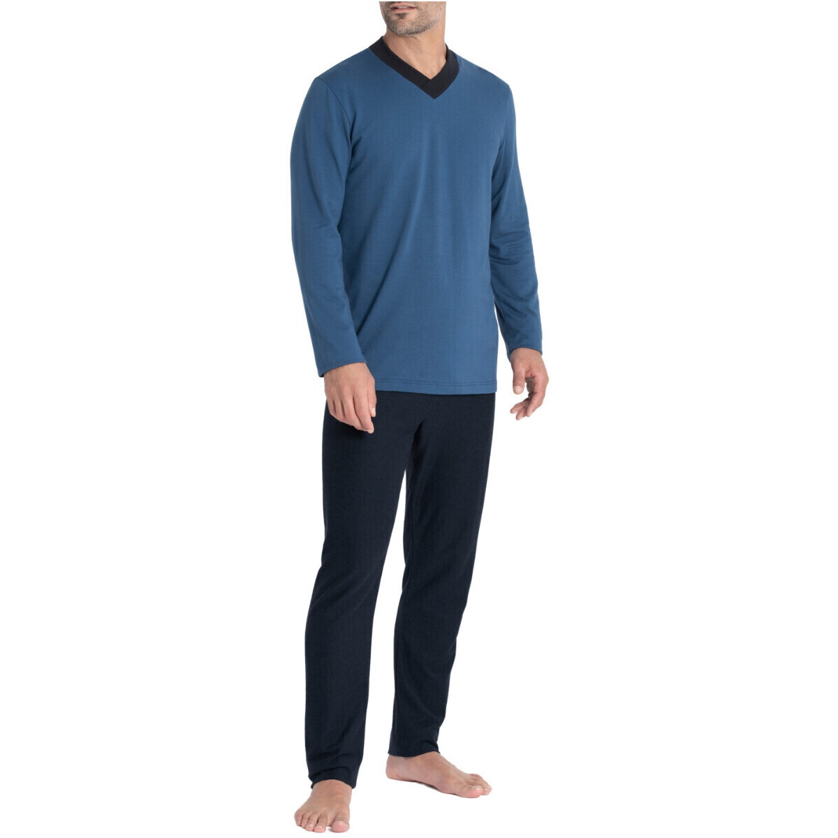 Vêtements Homme Pyjamas / Chemises de nuit Impetus Zen Bleu