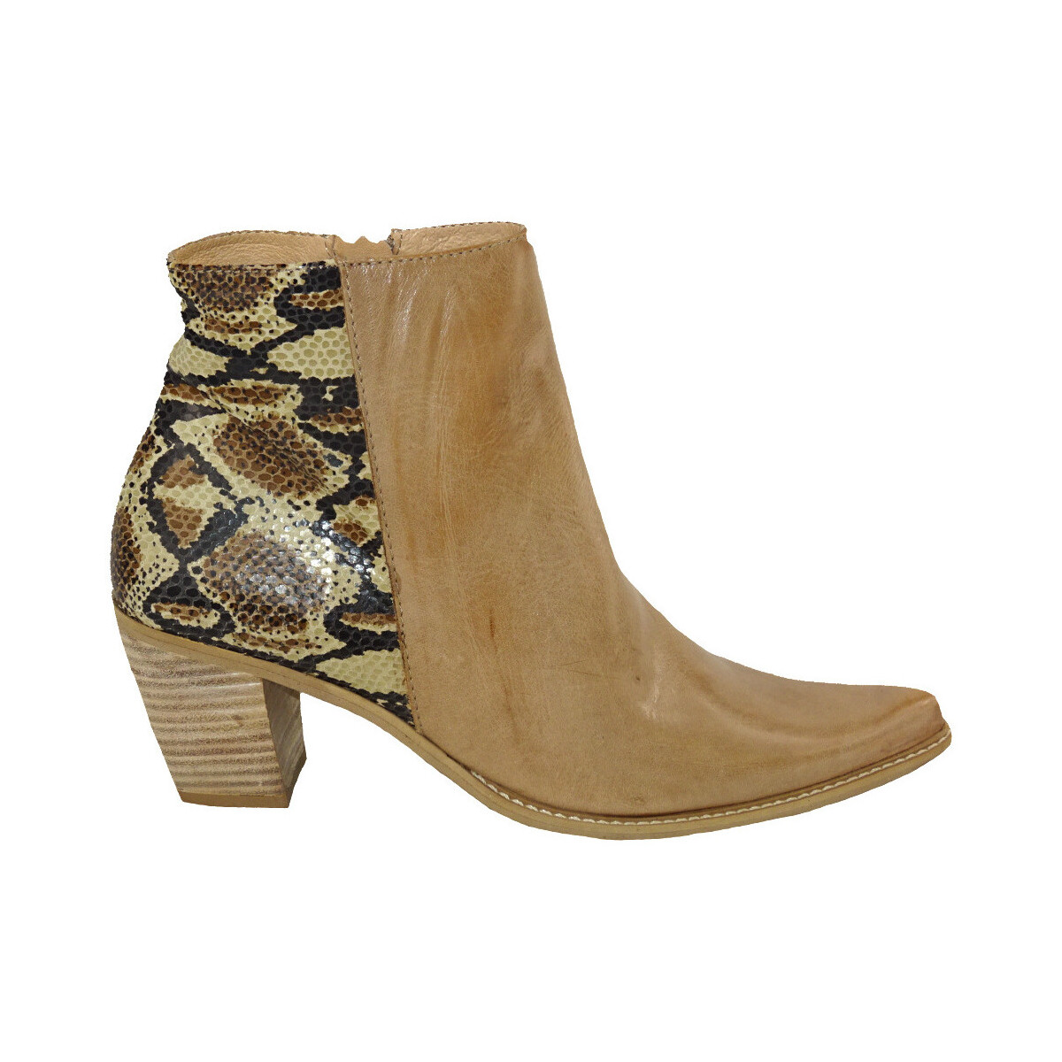 Chaussures Femme Boots PintoDiBlu PINTO23 Beige