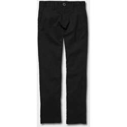 Vêtements Enfant Chinos / Carrots Volcom Pantalones  Frickin Modern Stretch Niño - Black Noir