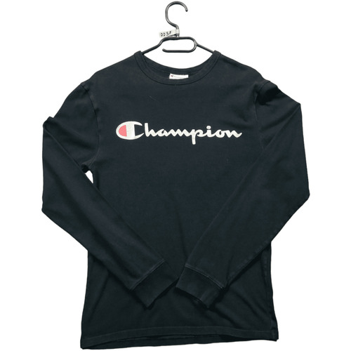 Vêtements Femme T-shirts manches longues Champion T-shirt Noir