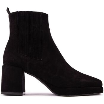 Chaussures Femme Bottines Sole Blinco Loafer Flâneurs Noir