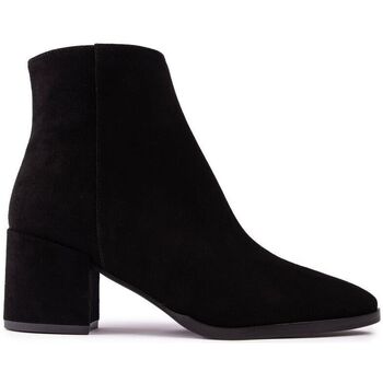 Chaussures Femme Bottines Sole Spritz Block Heel Des Bottes Noir