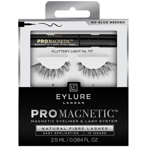 Beauté Femme Mascaras Faux-cils Eylure Système D&39;eye-liner Et De Cils Pro Magnetic 117-fluttery L 