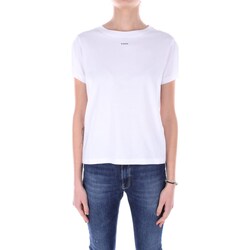 Vêtements Femme T-shirts manches courtes Pinko 100373 A1N8 Blanc