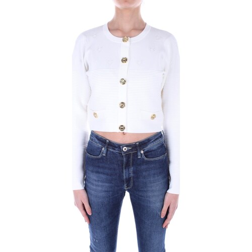Vêtements Femme T-shirts Deluxe manches courtes Pinko 102881 A1LK Blanc