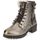 Chaussures Femme Boots Mustang Bottines Doré