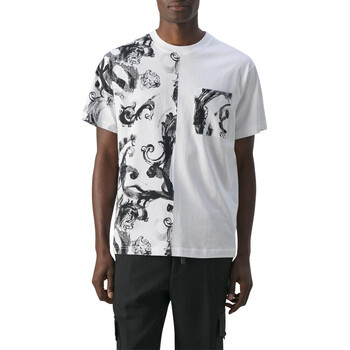 Vêtements Homme T-shirts & Polos Versace Jeans Couture T-shirt  Blanc Blanc