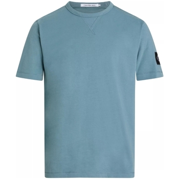 Vêtements Homme T-shirts & Polos Calvin Klein Jeans T shirt homme  Ref 62096 CFQ Bleu Bleu