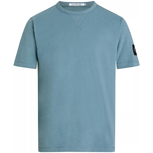 Vêtements Homme T-shirts & Polos Calvin skirt Klein Jeans T shirt homme  Ref 62096 CFQ Bleu Bleu
