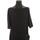 Vêtements Femme Robes Burberry Robe en soie Noir