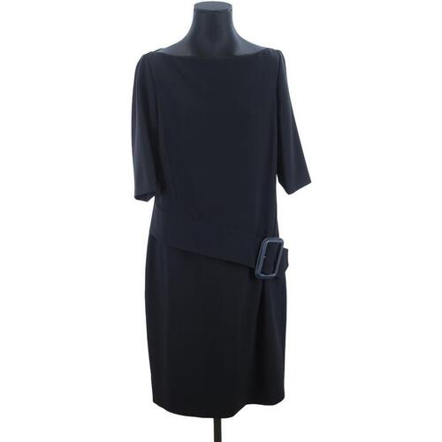 Vêtements Femme Robes Burberry 65mm Robe en soie Noir