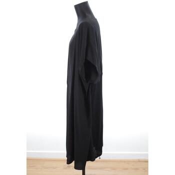 Vintage Robe en soie Noir