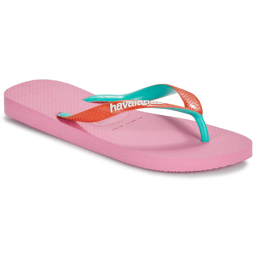 Chaussures Femme Tongs Havaianas TOP MIX Rose