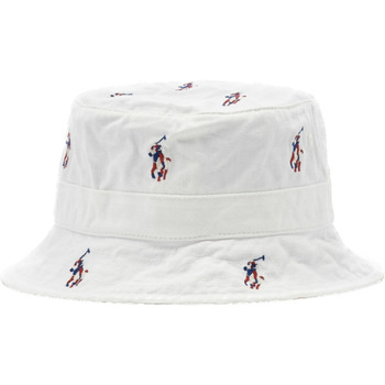 Accessoires textile Chapeaux Ralph Lauren Bob  blanc homme femme Blanc