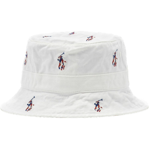 Ralph Lauren Bob blanc homme femme Blanc - Accessoires textile Chapeaux  80,00 €