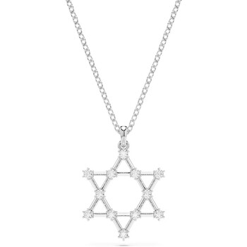 Montres & Bijoux Femme Bracelets Swarovski Collier  constella étoile 6 branches Blanc