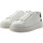 Chaussures Femme Multisport Guess Sneaker Donna White Brown Ochre FLPVIBLEA12 Blanc
