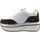 Chaussures Femme Bottes Guess Sneaker Platform Donna White Brown FLPCM4FAL12 Blanc