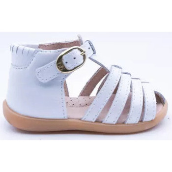 Chaussures Fille Antoine Et Lili Babybotte SANDALES  GUPPY BLANC Blanc