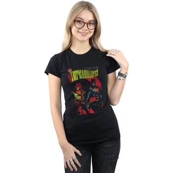 Vêtements Femme T-shirts manches longues Dc Comics Batman And Batgirl Thrilkiller 62 Noir