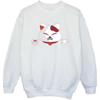 Vêtements Garçon Sweats Disney Big Hero 6 Baymax Kitten Heads Blanc