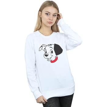 Vêtements Femme Sweats Disney 101 Dalmatians Dalmatian Head Blanc