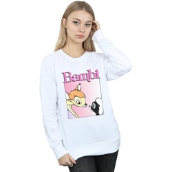 Vêtements Femme Sweats Disney Bambi Nice To Meet You Blanc