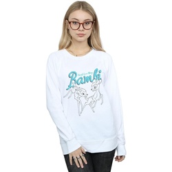 Vêtements Femme Sweats Disney Bambi Great Love Story Blanc