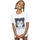 Vêtements Fille T-shirts manches longues Disney Maleficent Cropped Head Blanc
