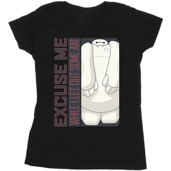 Vêtements Femme Fila Boldface Jacquard-T-Shirt mit Logo in Weiß Disney  Noir