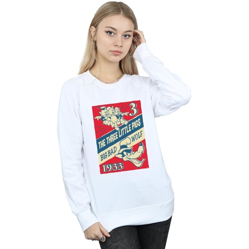 Vêtements Femme Sweats Disney Tata Christiane T-Shirts & Jersey Shirts for Women Bad Wolf Blanc