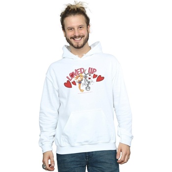 Vêtements Homme Sweats Dessins Animés Bugs Bunny And Lola Valentine's Day Loved Up Blanc