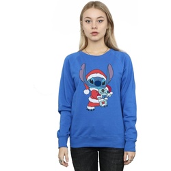 Vêtements Femme Sweats Disney Lilo And Stitch Stitch Christmas Bleu