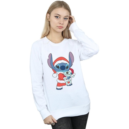 Vêtements Femme Sweats Disney Lilo And Stitch Stitch Christmas Blanc