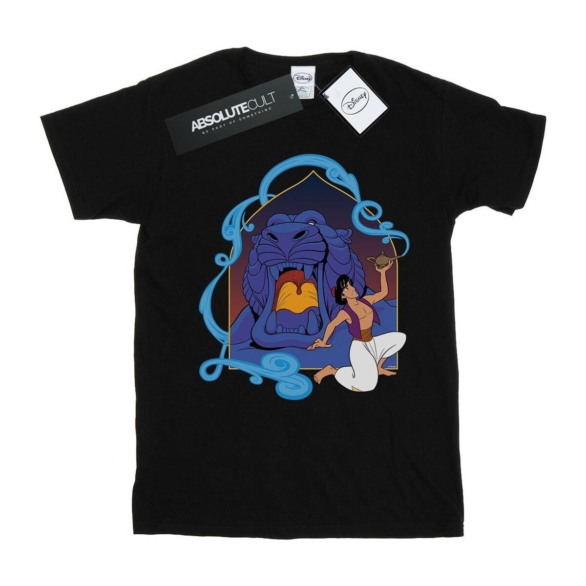 Vêtements Fille T-shirts manches longues Disney Aladdin Cave Of Wonders Noir