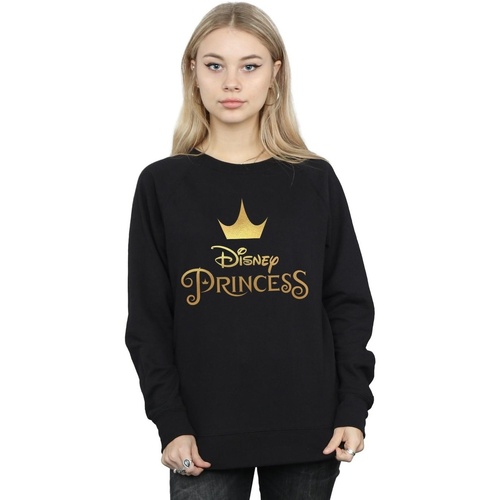 Vêtements Femme Sweats Disney Princess Crown Logo Noir