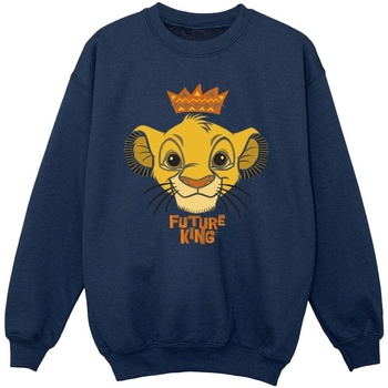 Vêtements Fille Sweats Disney The Lion King Future King Bleu