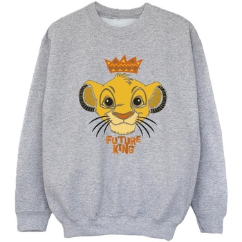 Vêtements Fille Sweats Disney The Lion King Future King Gris