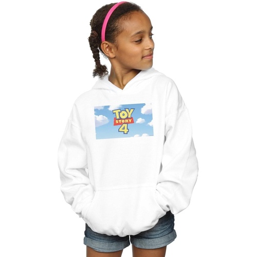 Vêtements Fille Sweats Disney Toy Story 4 Cloud Logo Blanc